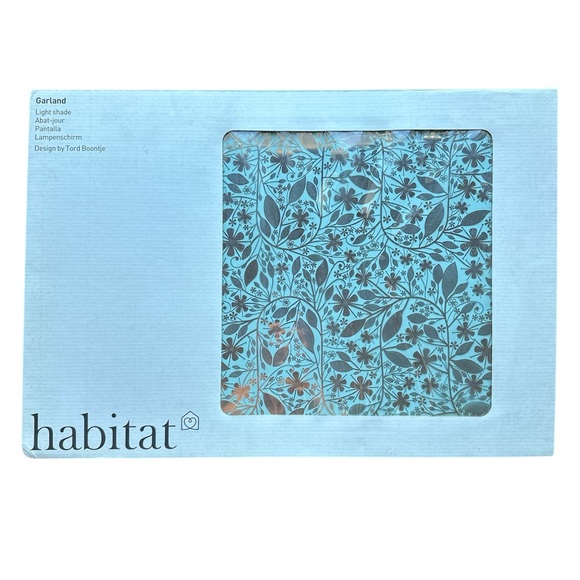 Rare HABITAT Tord Bootje Garland Light Shade - Silver and Gold - Picture 4 of 14